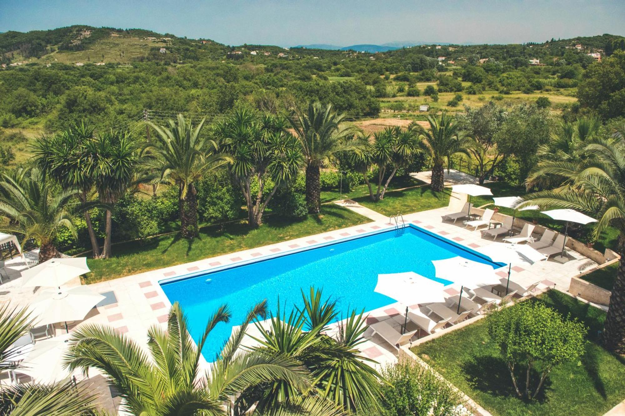 The Palm Garden - Idyllic Pool Apartments In A Green Oasis Ermones Dış mekan fotoğraf